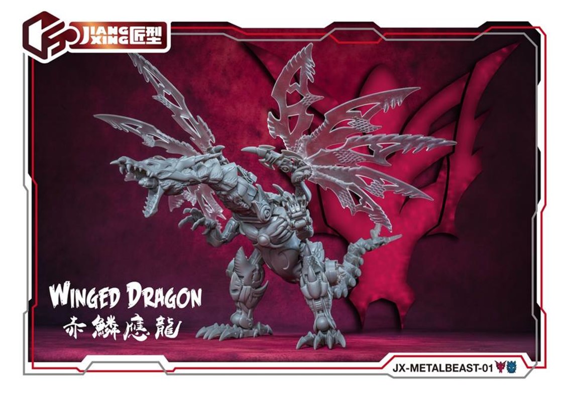 JiangXing JX-MetalBeast-01 Winged Dragon Images of Unofficial TM2 Megatron